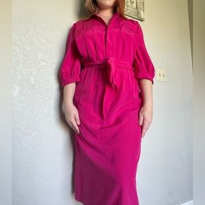 Lorenzo pink dress, size 6
